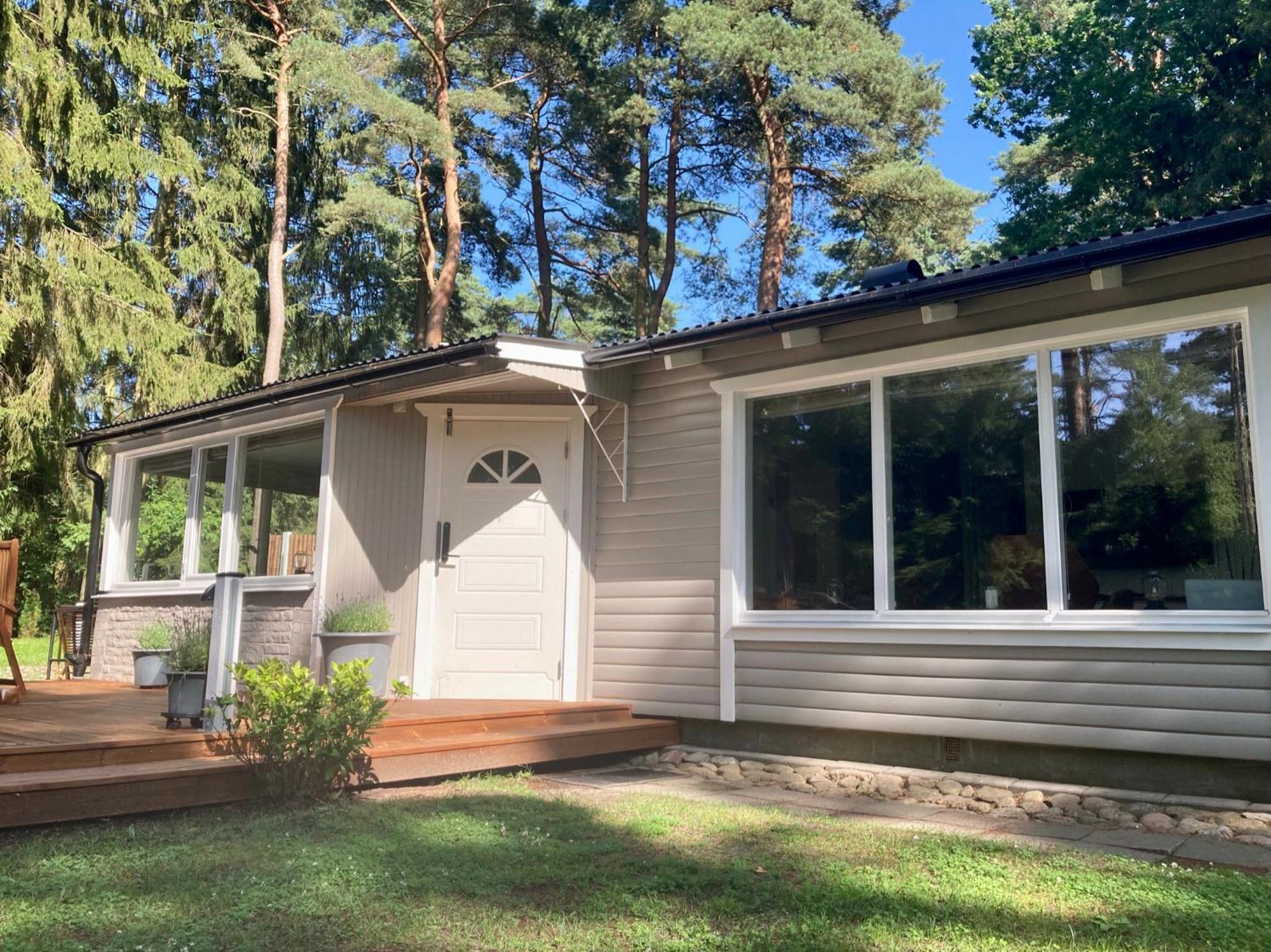 Vila Nordic Relax House - Woodhouse Sjöbo Exteriér fotografie